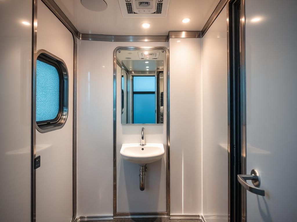 Luxury Restroom Trailers in Ludington, MI